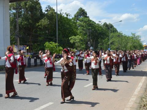 ร่วมฉลองพัดยศ พระครูปริยัติวราภิรักษ์ รองเจ้าคณะจังหวัดกาฬสินธุ์